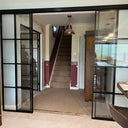 Loft Line – Double Sliding Glass Doors with Two Side Panels – PMF - CreoGlass®
