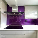 100% Luxury - Purple Haze Splashback - Bespoke - CreoGlass®
