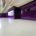100% Luxury - Purple Haze Splashback - Bespoke - CreoGlass®