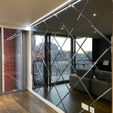 Diamond Cut - Wall Mirror - CreoGlass®
