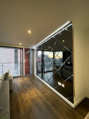 Diamond Cut - Wall Mirror - CreoGlass®