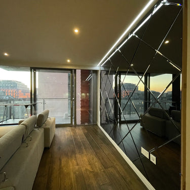 Diamond Cut - Wall Mirror - CreoGlass®