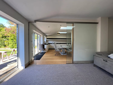 Vista Glide - Single Sliding Glass Door - Frameless - CreoGlass®