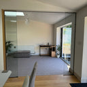 Vista Glide - Single Sliding Glass Door - Frameless - CreoGlass®