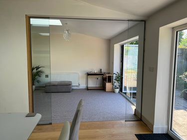 Vista Glide - Single Sliding Glass Door - Frameless - CreoGlass®
