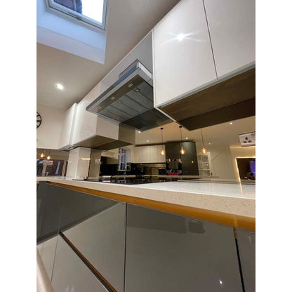 Bronze Toughened Mirror Splashback - Bespoke - CreoGlass®