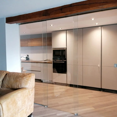 Lumi Glide - Single Sliding Glass Door - Frameless - CreoGlass®