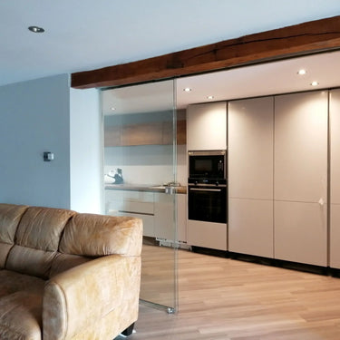 Lumi Glide - Single Sliding Glass Door - Frameless - CreoGlass®