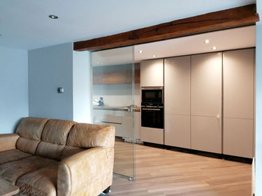 Lumi Glide - Single Sliding Glass Door - Frameless - CreoGlass®
