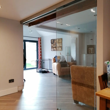 Lumi Glide - Single Sliding Glass Door - Frameless - CreoGlass®