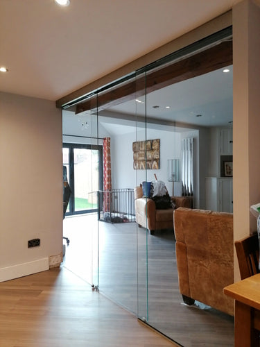 Lumi Glide - Single Sliding Glass Door - Frameless - CreoGlass®