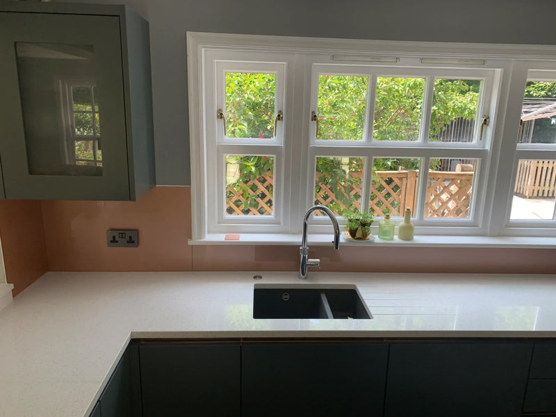 Copper Lustre - Metallic Splashback - Bespoke - CreoGlass®