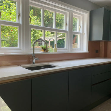 Copper Lustre - Metallic Splashback - Bespoke - CreoGlass®