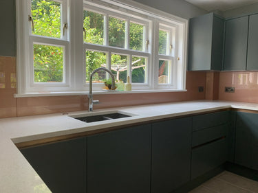 Copper Lustre - Metallic Splashback - Bespoke - CreoGlass®