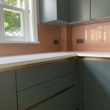 Copper Lustre - Metallic Splashback - Bespoke - CreoGlass®