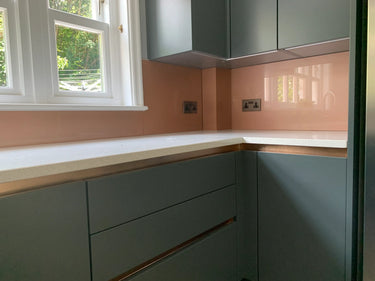 Copper Lustre - Metallic Splashback - Bespoke - CreoGlass®