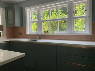 Copper Lustre - Metallic Splashback - Bespoke - CreoGlass®