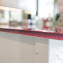 100% Luxury Crimson Sparkle 10mm Glass Worktop - CreoGlass®