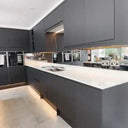 Antique Toughened Mirror - Silver - splashback - 8 - Bespoke - CreoGlass®