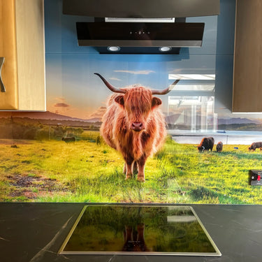 Highland Horizon - Printed Splashback - Bespoke - CreoGlass®