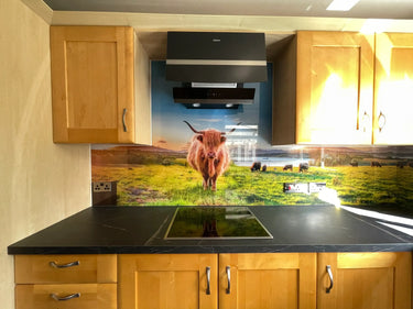 Highland Horizon - Printed Splashback - Bespoke - CreoGlass®