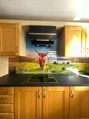 Highland Horizon - Printed Splashback - Bespoke - CreoGlass®