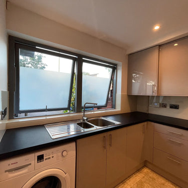 Ivory Cream Colour Glass Splashback – Bespoke - CreoGlass®