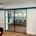 Deco Grid – Double Sliding Glass Doors – PMF - CreoGlass®