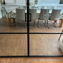 Deco Grid – Double Sliding Glass Doors – PMF - CreoGlass®