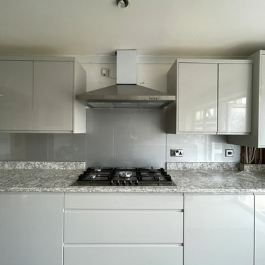 Smoke Grey - Metallic Splashback - Bespoke - CreoGlass®