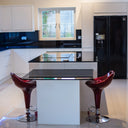 Obsidian Thread 10mm Fibres Worktop - CreoGlass®