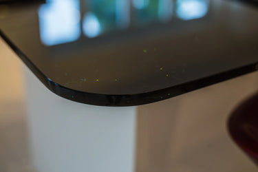 Obsidian Thread 10mm Fibres Worktop - CreoGlass®