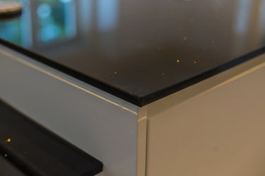 Obsidian Thread 10mm Fibres Worktop - CreoGlass®