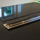 Obsidian Thread 10mm Fibres Worktop - CreoGlass®