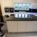 Obsidian Thread 10mm Fibres Worktop - CreoGlass®