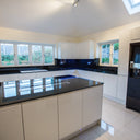 Obsidian Thread 10mm Fibres Worktop - CreoGlass®