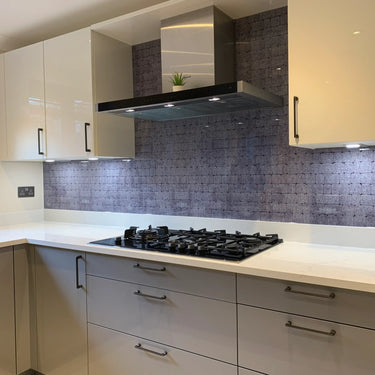 Urban Brick Printed Glass Splashback – Bespoke - CreoGlass®