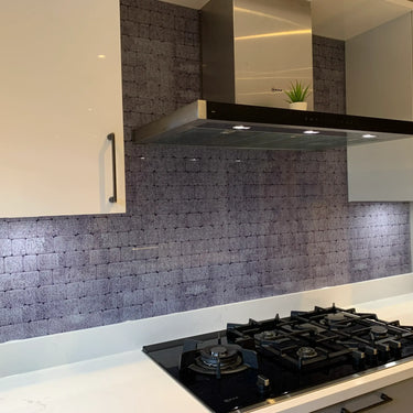Urban Brick Printed Glass Splashback – Bespoke - CreoGlass®