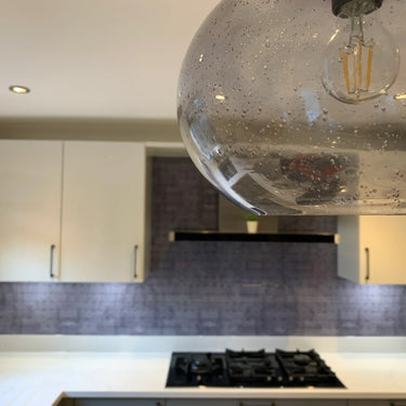 Urban Brick Printed Glass Splashback – Bespoke - CreoGlass®