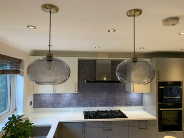 Urban Brick Printed Glass Splashback – Bespoke - CreoGlass®