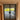Serene Line – Double Hinged Door with Knob and Frame – internal steel and glass door, photo 1