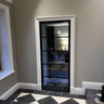 Luxe Grid – Single Hinged Door with Knob and Frame – internal steel and glass door, photo 3