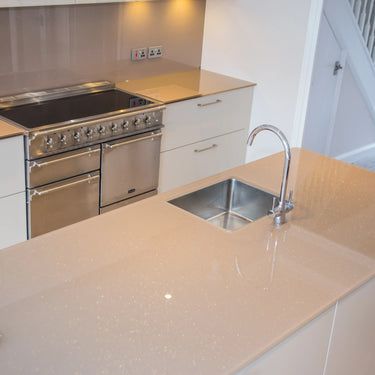 Antelope 10mm Glossy Glass Worktop - CreoGlass®