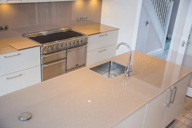 Antelope 10mm Glossy Glass Worktop - CreoGlass®