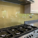 Brass Gold - Metallic Splashback - Bespoke - CreoGlass®