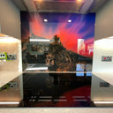 Tropical Sunset – Printed Glass Splashback – Bespoke - CreoGlass®