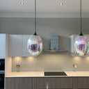 Dove Grey Colour Glass Splashback - Bespoke - CreoGlass®