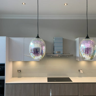 Dove Grey Colour Glass Splashback - Bespoke - CreoGlass®