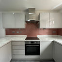 Deep Rose - Metallic Splashback - Bespoke - CreoGlass®