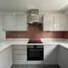Deep Rose - Metallic Splashback - Bespoke - CreoGlass®